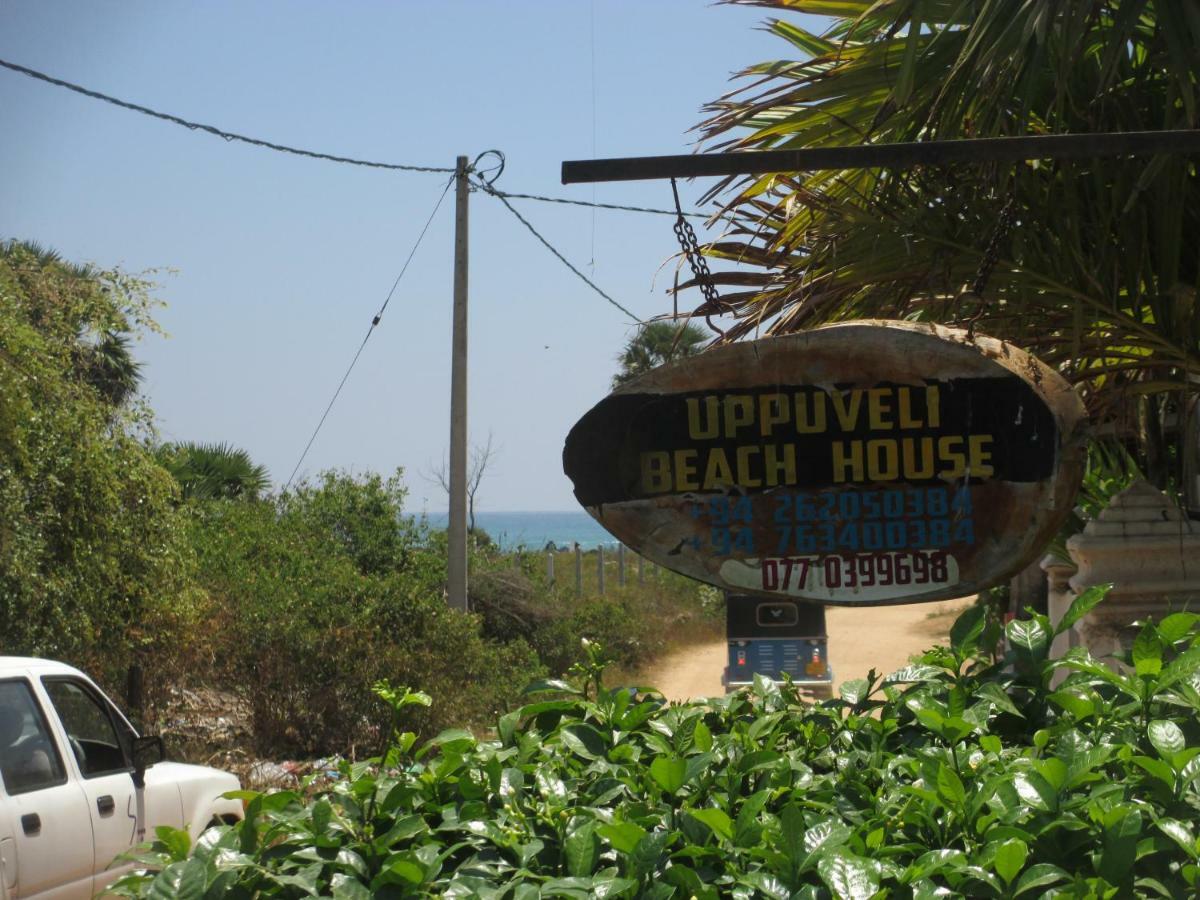 Uppuveli Beach House Trincomalee Exterior foto